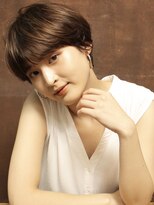 シアンデルカ(CYANDELUCCA) ベージュショートヘア