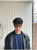 #MEN’S HAIR#サーフカール#刈り上げセンターパート#船橋
