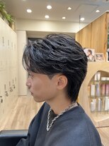 ルースト 渋谷店(ROOST)&nbsp;MEN’S HAIR/波巻ツイストスパイラル/フェザーパーマ/眉毛/渋谷