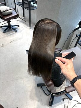 シェノン 梅田(CHAINON) 梅田/クラゲヘアー/オリーブグレー/小顔/ココアベージュ