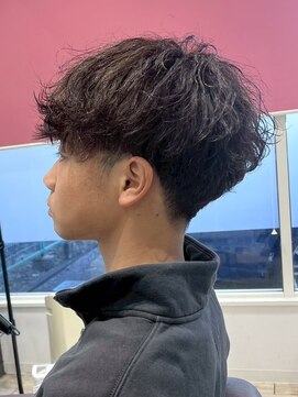 ガーデン 西川田店(garden) 宇都宮メンズカットメンズパーマ波巻きスパイラルパーマツイスパ