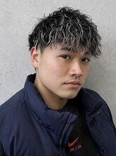 メンズグルーミングナンバーナイン(MEN'S GROOMING NUMBER NINE) 姫路フェードカット/姫路ホワイトメッシュ【早田隼哉】