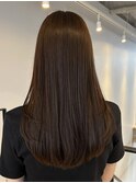★ブリーチなしチョコレートブラウングレージュブラウン春カラー