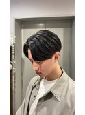 曲がる縮毛矯正×センターパート