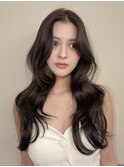 艶感ショコラブラウン×くびれレイヤー