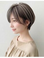 アムール稲田堤(amour)&nbsp;30代40代ハンサムショート×前髪長め◎大人可愛い小顔ヘア