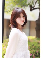 ラ ブレス 梅田茶屋町(LaBless)&nbsp;大人可愛いミディアムSTYLE