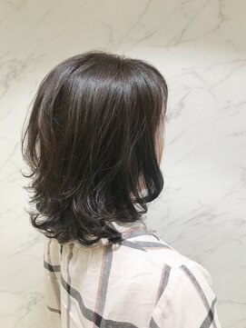 パティオン(PATIONN) 縮毛矯正+デジタルパーマゆるふわミディアム【表参道青山原宿】