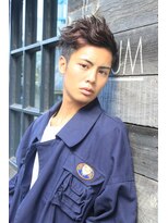 ブークル(boucle)&nbsp;外国人風セミウェットウェービーツーブロック無造作ショート