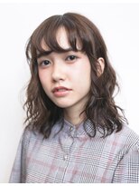 マウロア(MAULOA) 【Mauloa】ベイクドカラー くすみベージュ デジタルパーマ