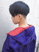 カンゴール サロン トウキョウ セントラル 原宿(KANGOL SALON TOKYO CENTRAL)&nbsp;【KANGOL】センターパート パーマ 韓国 ウルフ マッシュ カラー