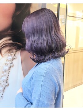 アッシュ 北千住店(Ash) 透明感ラベンダーカラー