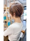 丸みのある大人小顔ショート【摂津本山/芦屋】