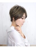 大人ショートボブ