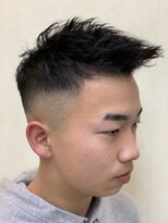 スマイルヘア 浦和店(Smile hair)&nbsp;アップバング/ツーブロックマッシュ/束感/<理容室>[浦和/メンズ]