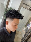東京バーバー日本橋フェード外国人風スタイル!