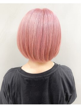フェリア 松山(Feria) 【Feria松山】ブリーチ2回ピンク☆白石