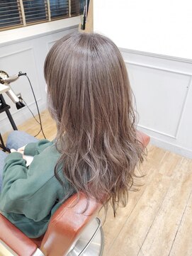 グランシュ 青葉台店(GranCieux) グレージュロングヘア☆