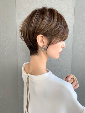 ロンド パルティール 大宮(Lond partir) 石田似合わせカットアースカラーくびれヘアーデザインカラー