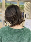バレイヤージュボブ