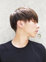 メンズヘアトーキョー 渋谷(MEN'S HAIR TOKYO) 韓国風ストレートマッシュ/黒髪/ツーブロック