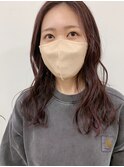 ラベンダーカラー/ブリーチなしカラー 福岡 天神 薬院 20代