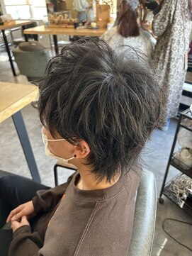 ヘアスタジオニコ(hair studio nico...) mash wolf