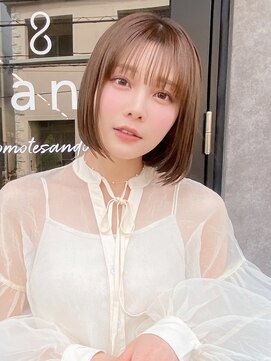 サンド 表参道(sand) 前下がりショートボブ大人可愛い20代30代表参道