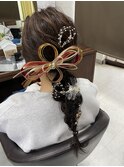 袴ヘアセット