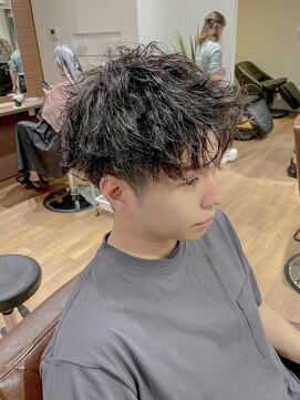 トレワ(trewa) 【札幌大通美容室trewa】men'sパーマ×似合わせカット