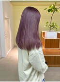 【loje】sheer lavender/レイヤーロング