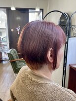 ビーヘア(be hair)&nbsp;艶感カラー×小顔ショート