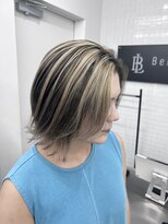 ベイ リコルド アトリ 名古屋名駅店(Bei Licoldo.Atole)&nbsp;シャドウルーツ　バレイヤージュ　グレージュ