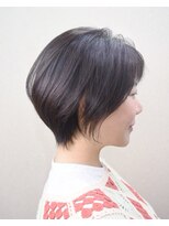 ヘアスタジオヘーフリヒ(HAIR STUDIO HoFLICH)&nbsp;30代髪型/40代髪型/50代髪型/前髪ありショート/ショートが得意