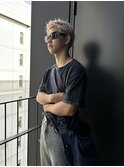 今流行りの無造作パーマ刈り上げスパイキーショートスタイル
