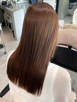 チャオ バイ ミチ(Chao by MICHI)&nbsp;【Chao sachika】キャラメルブラウン　ツヤ髪ロング