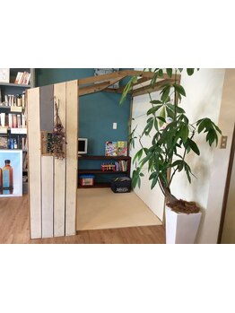 キッズスペースあり◎忙しいママさんにもオススメ！周りを気にせず過ごせるから、親子でも一緒に通える♪