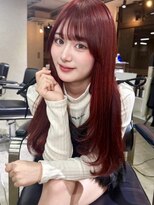ゲームバイアランスミシー 心斎橋(GAME by Alan Smithee)&nbsp;ワインレッド/レッドカラー/ダブルカラー/髪質改善/艶髪