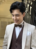 ピークアブー アヴェダ アトレ恵比寿(PEEK-A-BOO AVEDA)&nbsp;メンズカット/マッシュショート/ビジネスヘア/花婿ヘア/かきあげ