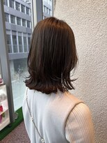 エルサフィロ ヨドヤバシ(el zafiro yodoyabashi)&nbsp;くびレイヤー前髪エモージュ小顔レイヤーカット20代30代40代50代