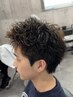 【shuhei指名限定】カット＋スパイキーパーマorピンパーマ