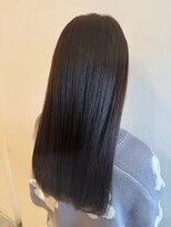 エヌアンドエー 春日部東口店(hair shop N&A)&nbsp;艶めくロングストレートで上品な美しさ　Ａｕｊｕａ/髪質改善