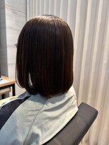 アロハララ(ALOHA LaLa)&nbsp;ダークブラウン×内巻きボブ