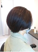 ナチュラルショートボブ
