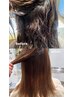 ★5.6月限定メニュー★　縮毛強制orストレートパーマ（カット込）＋Tr￥17800