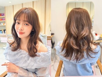 ベル 流山おおたかの森(BELLE)の写真/ナチュラルなハイトーンカラーで似合わせを提案します[髪質改善/レイヤーカット/流山おおたかの森駅]