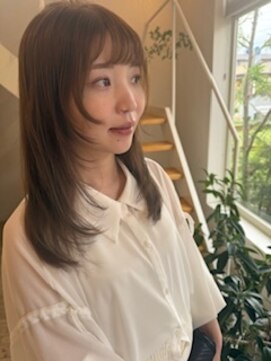 ヘアーズ 沖浜店(HAIRZ) 《HAIRZ》フェイスレイヤーモカベージュ