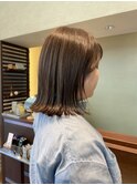 外ハネロブ　ヘーゼルベージュ