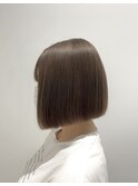 くびれヘア縮毛矯正アプリコットオレンジ夏ハイライト《用賀》