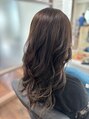 ヘアーアンドメイク ルシエル(hair&make Luxiel)&nbsp;ハイライトでメリハリを付け立体感を出します♪